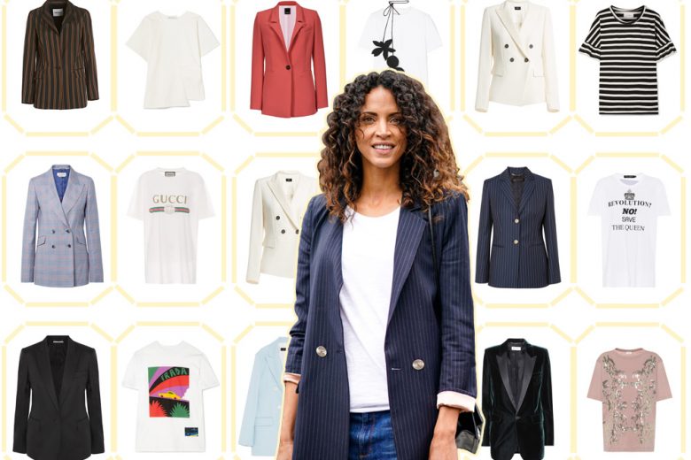 Blazer e t-shirt: 8 abbinamenti cool da provare subito