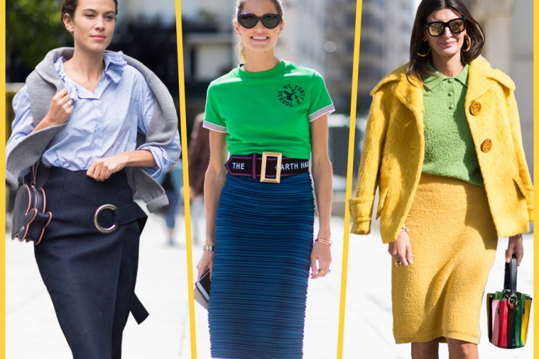 Come indossare la gonna longuette: 6 look da copiare