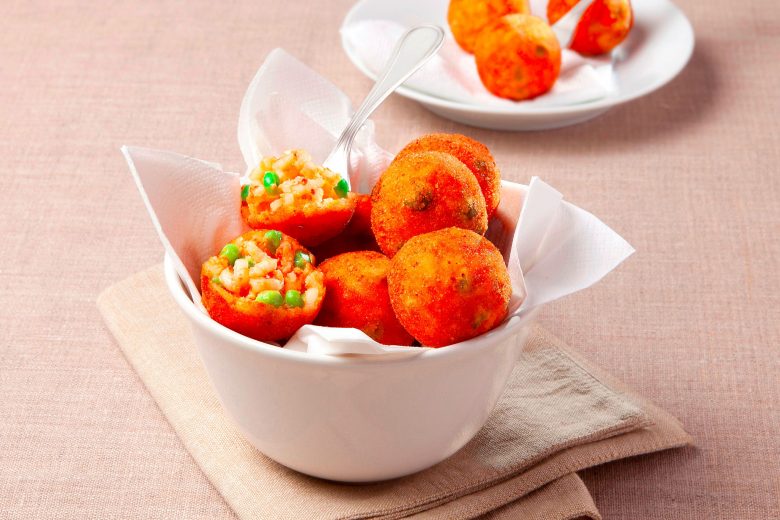 Frittelle di riso salate