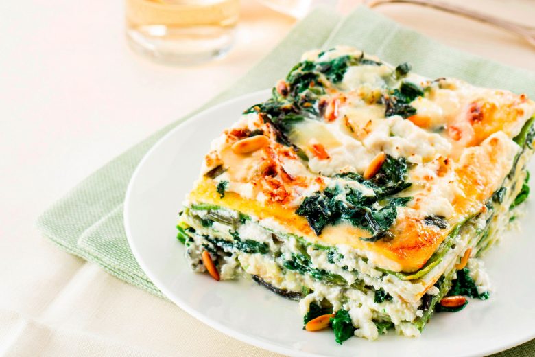 Lasagne di crepes al gorgonzola