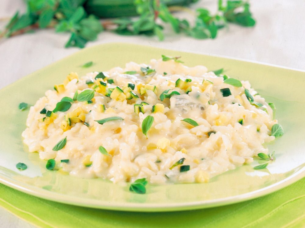 Risotto zucchine e