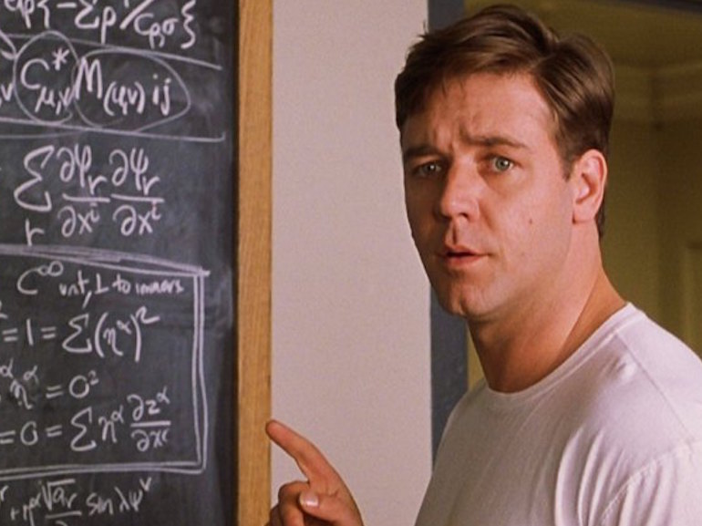 Russel Crowe lavagna