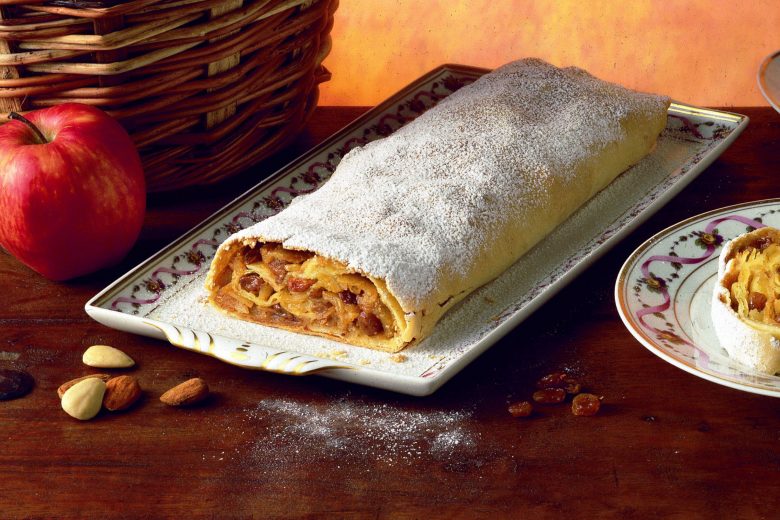 Strudel di mele con pasta frolla