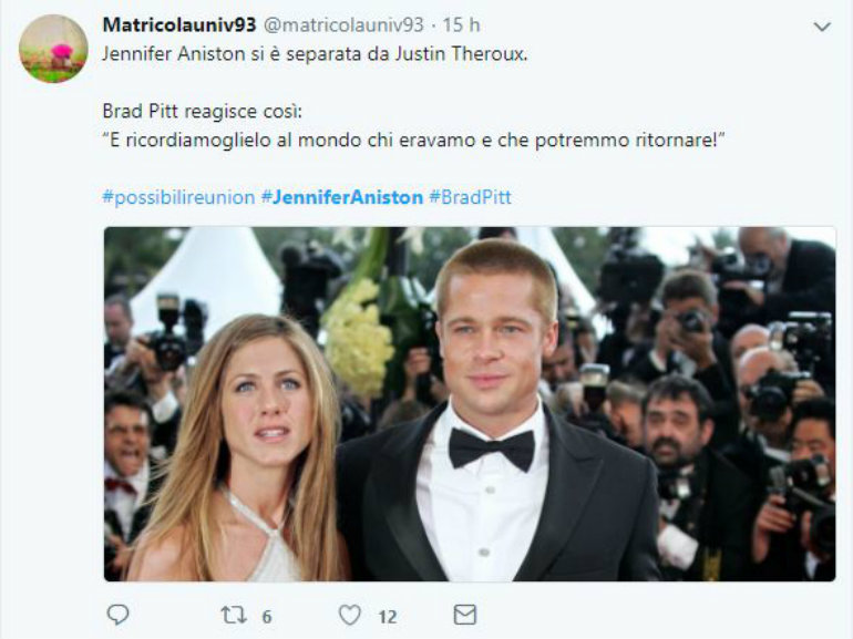brad e Jennifer