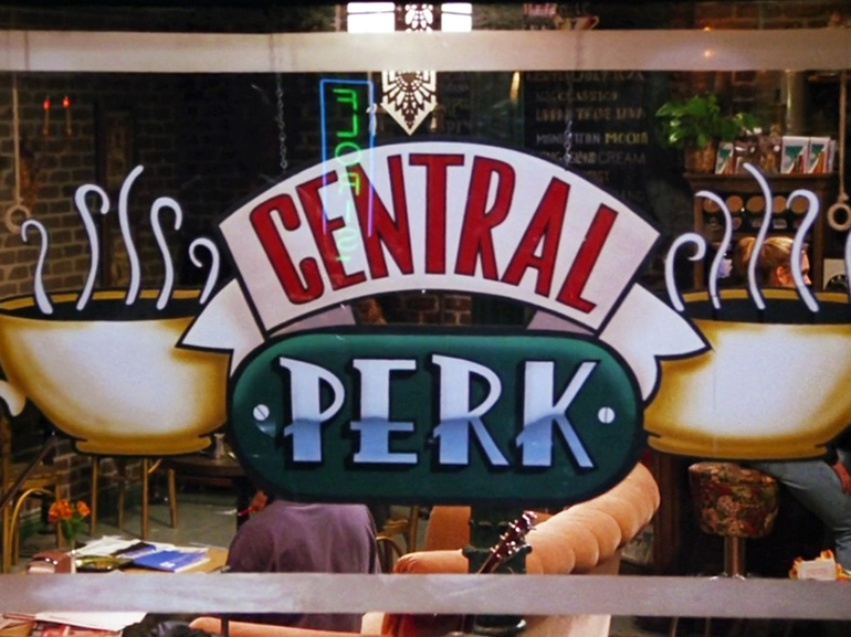 cover apre vero central perk friends mobile