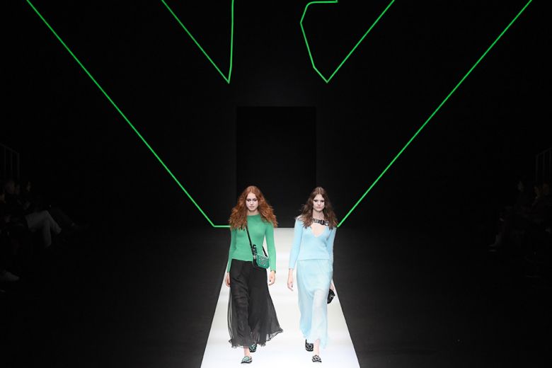 Emporio Armani: green is the new black