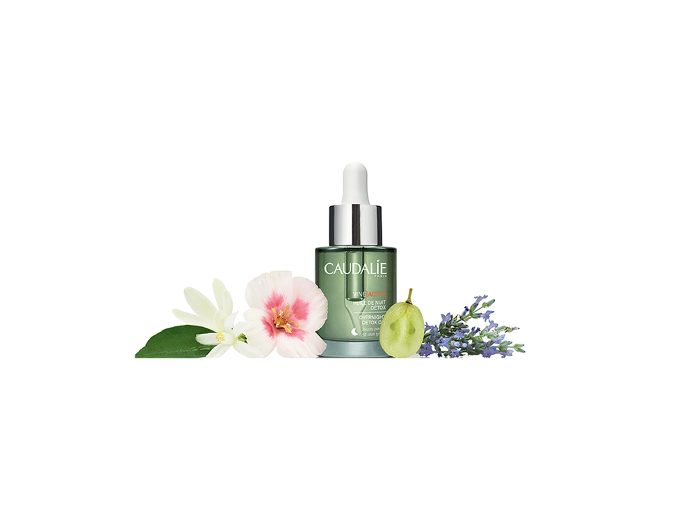 skincare-floreale-i-fiori-e-le-loro-proprieta-per-il-viso-CAUDALIE VINEACTIV OVERNIGHT DETOX OIL INGREDIENTS