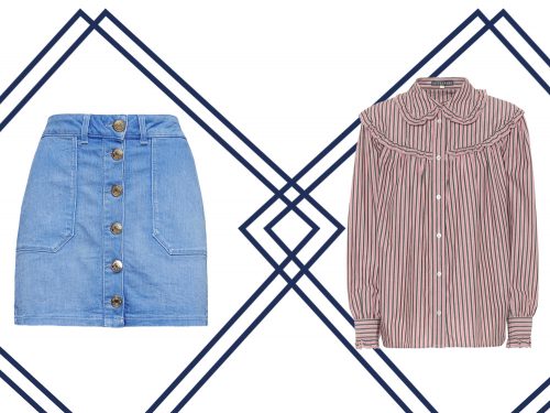 Gonna di jeans: come abbinarla per la primavera 2018