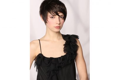 ALDO COPPOLA tendenze frangia laterale capelli saloni primavera estate 2018