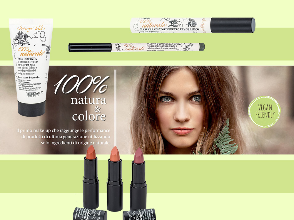 Bottega verde make up bio prodotti di bellezza in profumeria e grande distribuzione