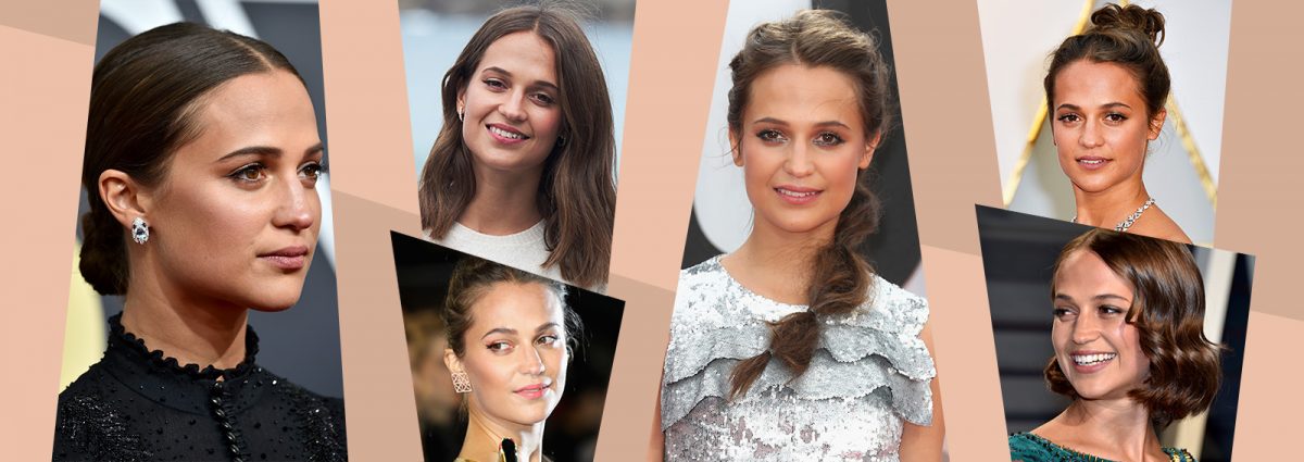Tutti i migliori beauty look di Alicia Vikander, la nuova Lara Croft
