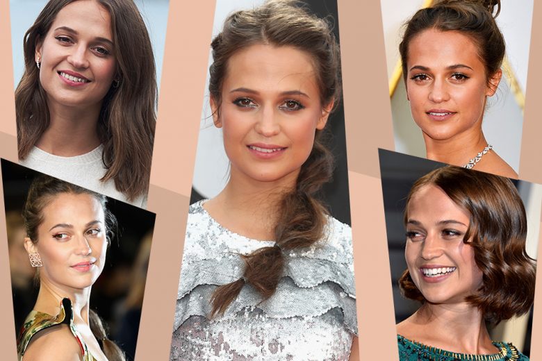 Tutti i migliori beauty look di Alicia Vikander, la nuova Lara Croft