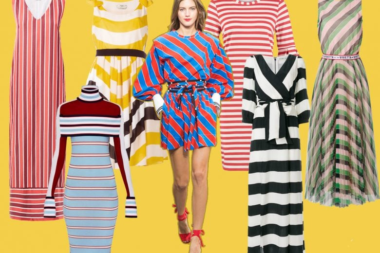 Tutte in riga… i vestiti “striped” più cool della Primavera 2018