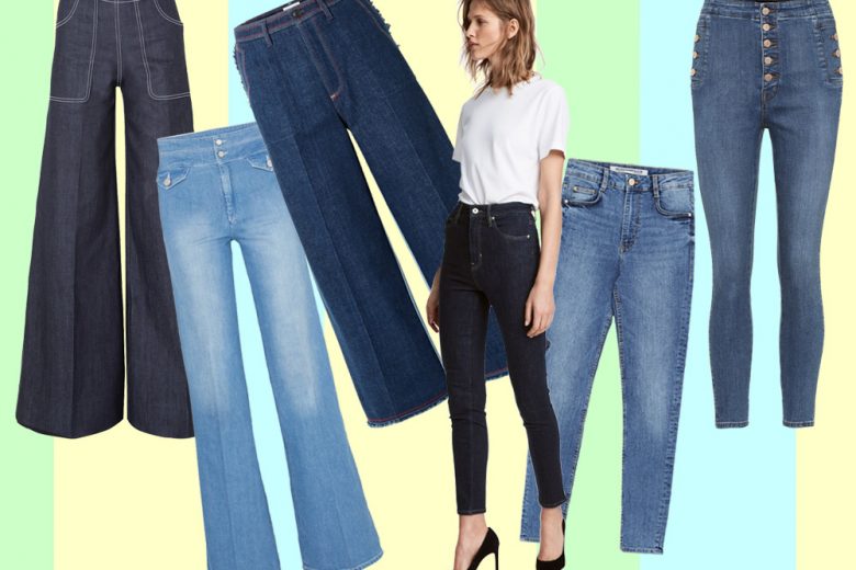 I jeans più cool di stagione? Sono a vita alta!