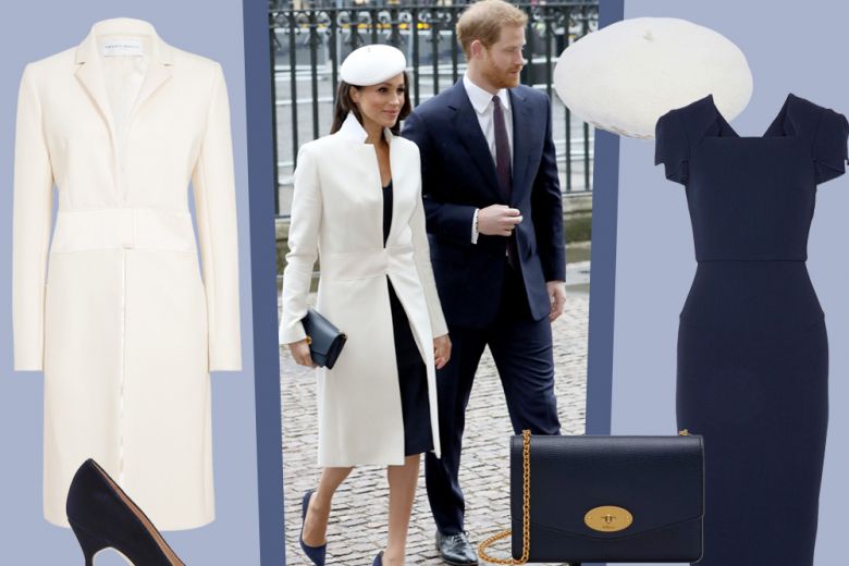 Bianco e blu da cerimonia? Meghan Markle docet!
