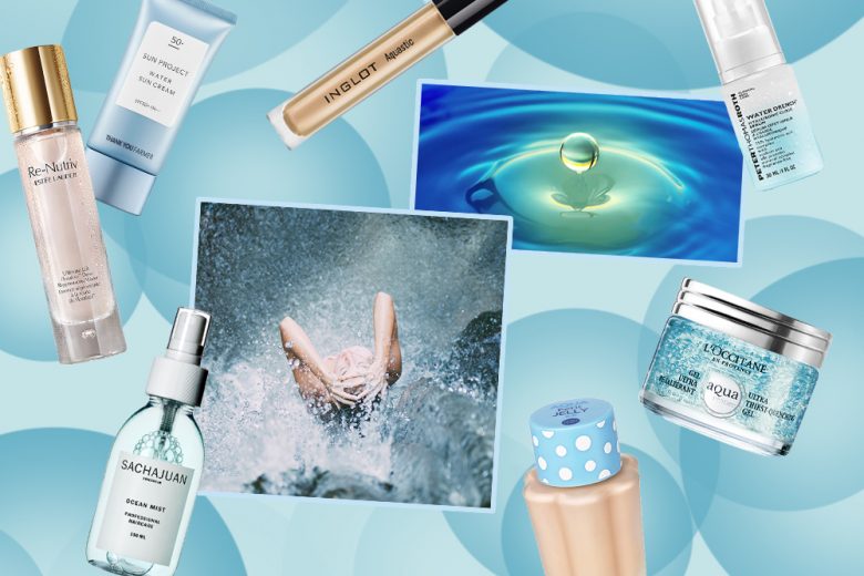 Focus pelle (super) idratata: i prodotti di bellezza a base d’acqua