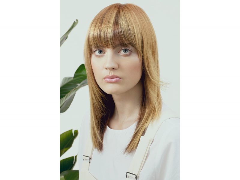 FRAMESI tendenze frangia lunga capelli saloni primavera estate 2018
