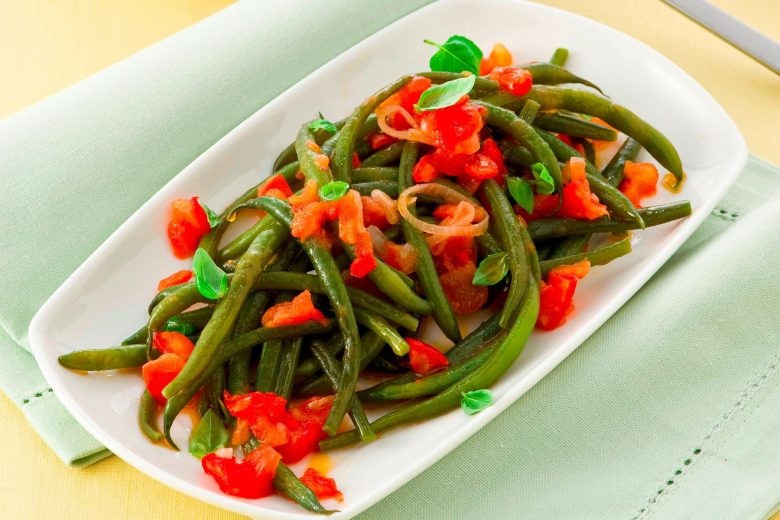 Fagiolini in umido al pomodoro