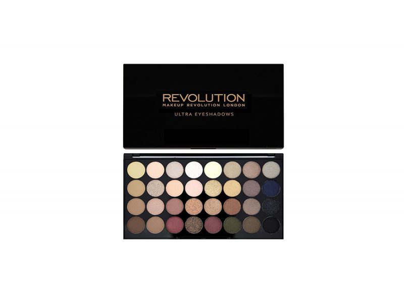 Makeup Revolution – Palette di 32 ombretti Ultra – Flawless