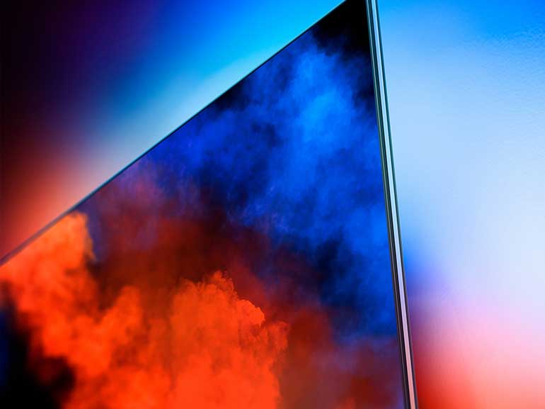 PHILIPS TV OLED 973 nuovo tv ultrasottile connesso smart tv google assistant comando vocale telecomando