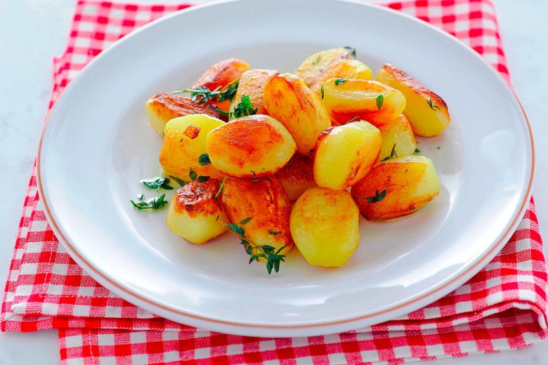 Patate novelle al forno croccanti