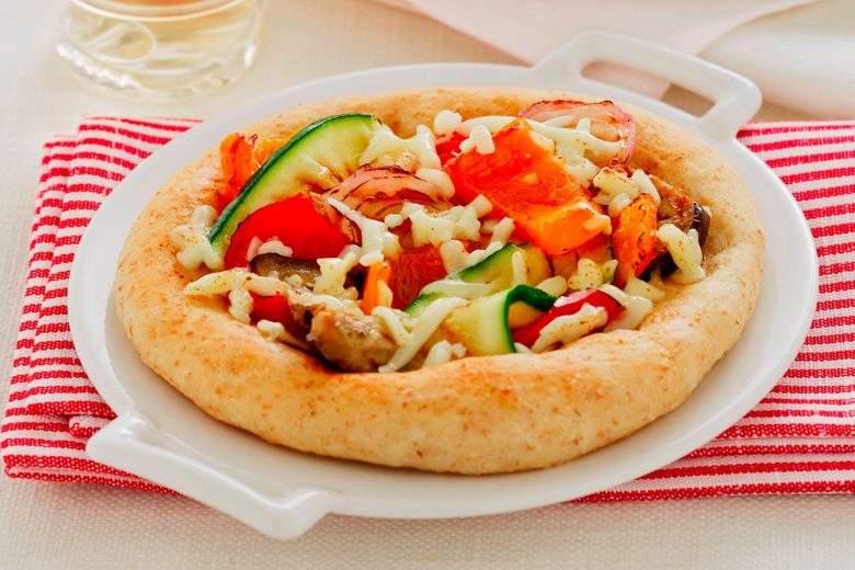 Pizzette integrali alle verdure