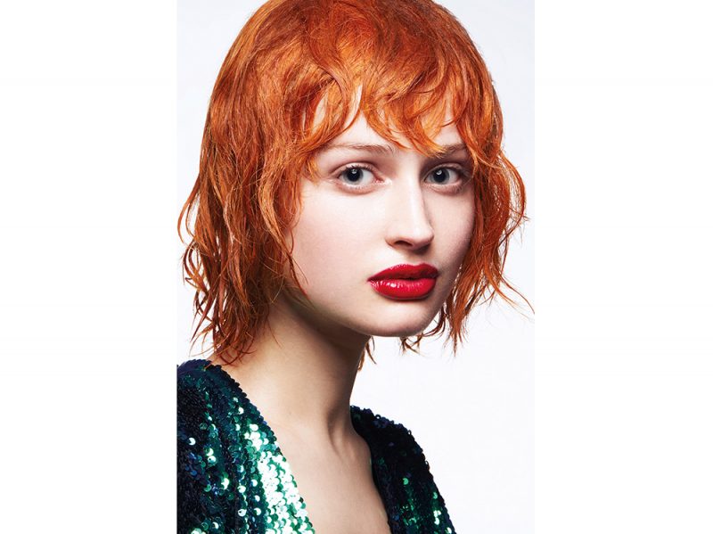 WELLA tendenze frangia riccia e mossa capelli saloni primavera estate 2018 (3)