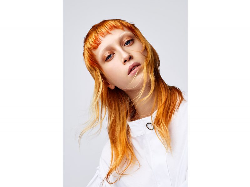 Z.ONE CONCEPT tendenze frangia corta capelli saloni primavera estate 2018