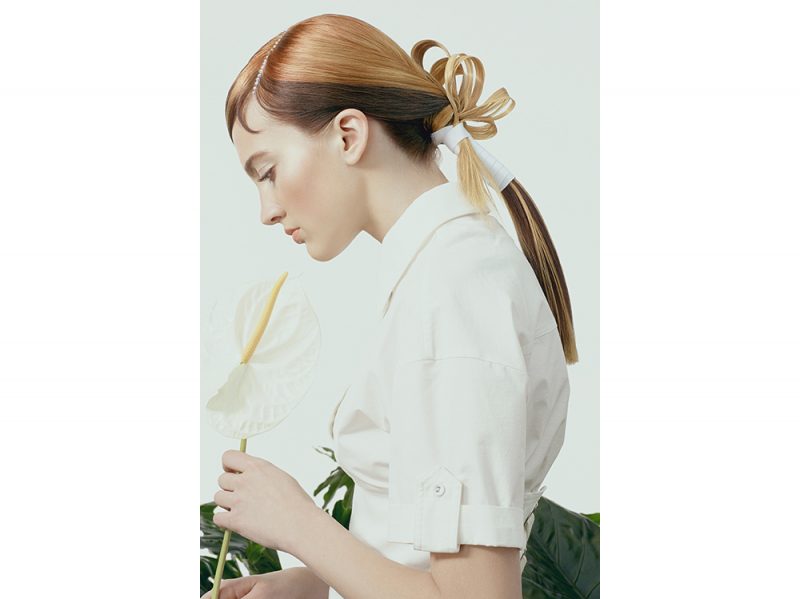 acconciature capelli raccolti saloni primavera estate 2018 FRAMESI (2)