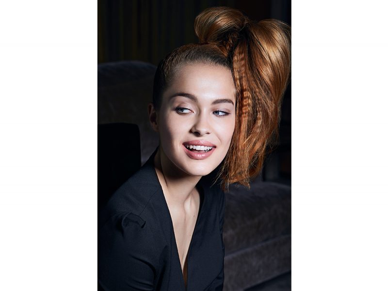 acconciature capelli raccolti saloni primavera estate 2018 JEAN LOUIS DAVID (1)