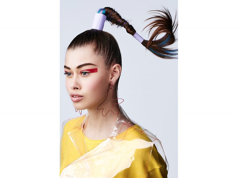 acconciature capelli raccolti saloni primavera estate 2018 z.one concept (5)