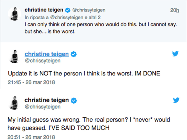 chrissy teigen tweet