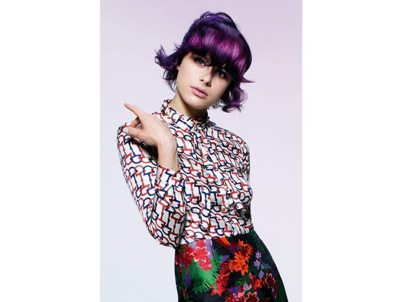 tendenze frangia lunga capelli saloni primavera estate 2018