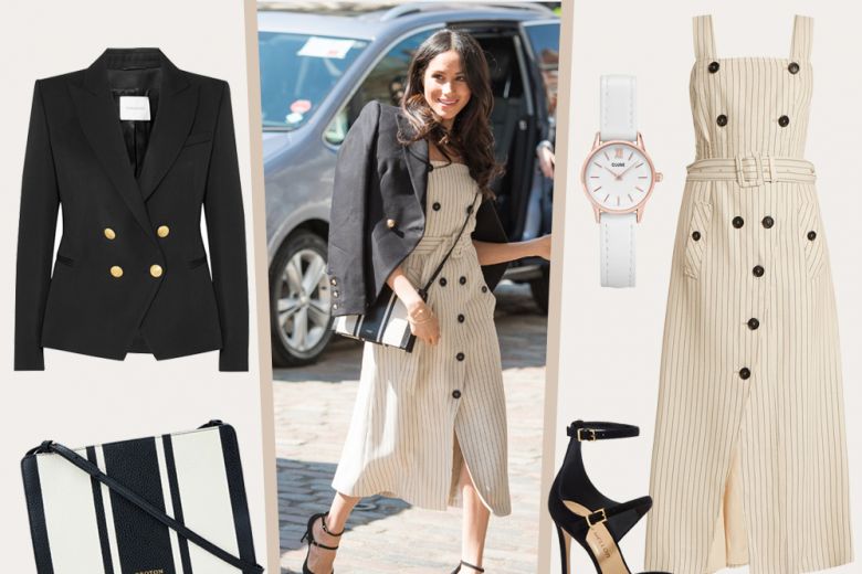 Gessato, mon amour! Meghan Markle docet