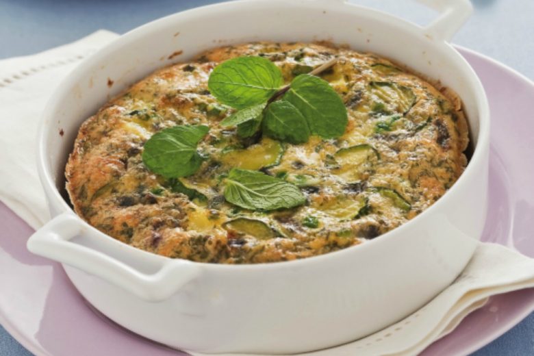 Frittata al forno con zucchine