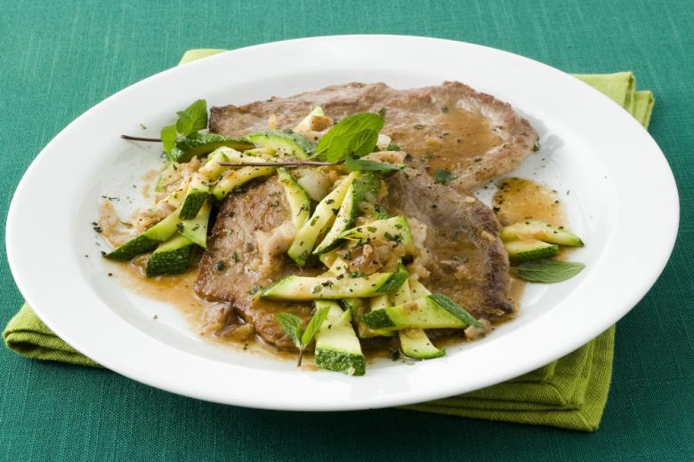 Scaloppine alle zucchine