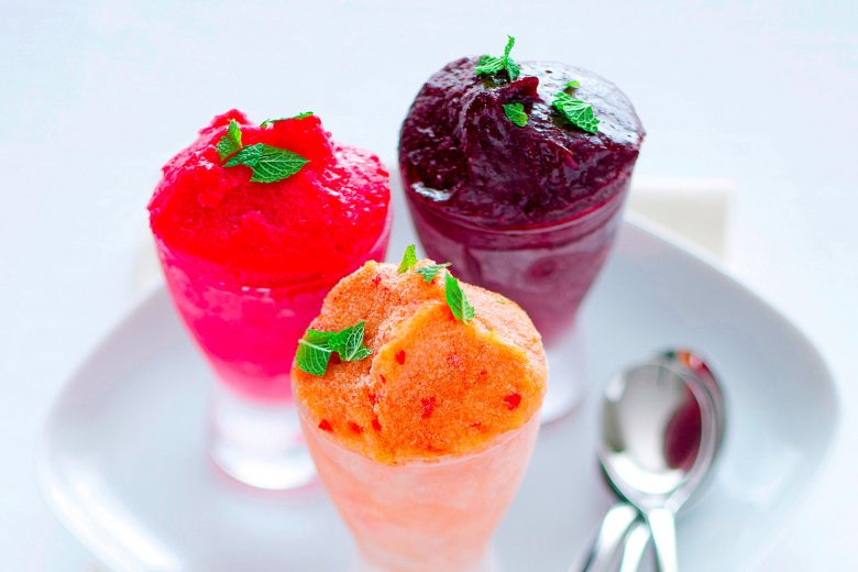 Sorbetti alla frutta