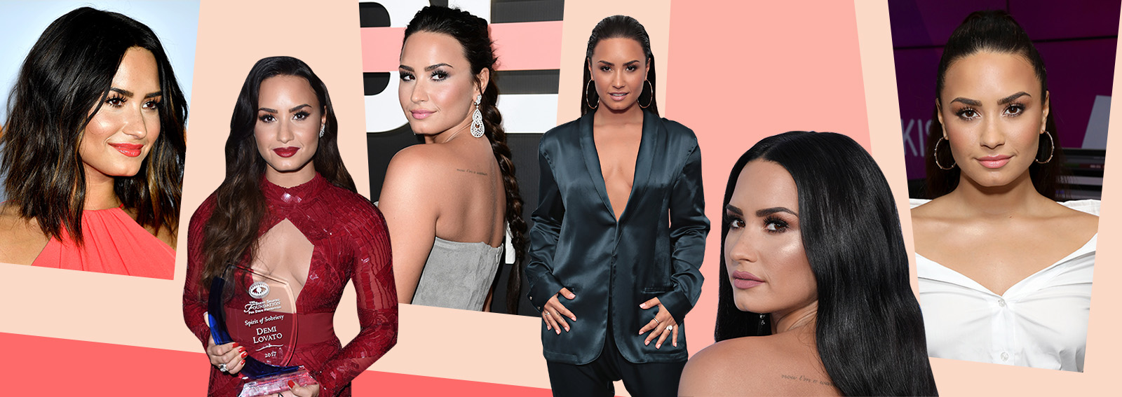 demi lovato beauty look capelli trucco COVER DESKTOP