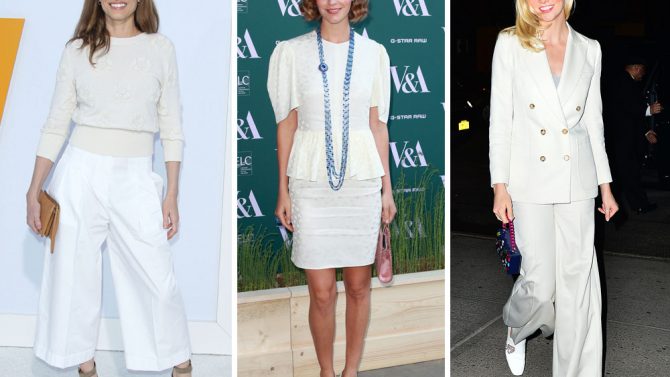 abbigliamento total white