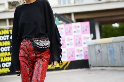 09 Leather Pants – Street Style