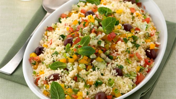 Cous Cous Freddo Vegetariano