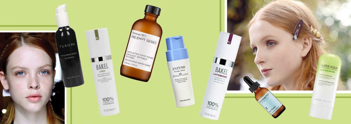 La nuova esfoliazione a base di enzimi e una nuova generazione di acidi