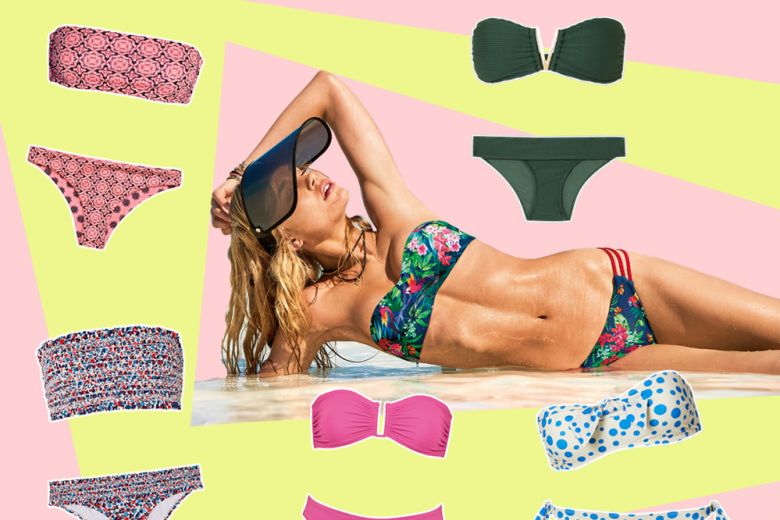 Bikini a fascia: i modelli più glam per il mare