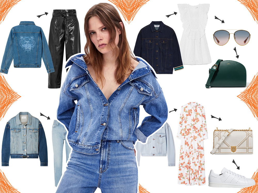 Giacca di jeans: come indossarla in 4 outfit per la primavera