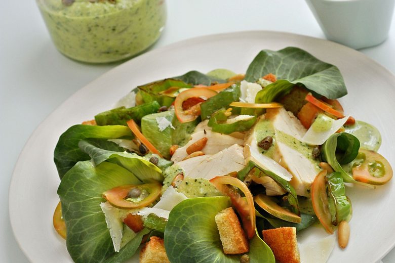 Insalata di pollo lesso