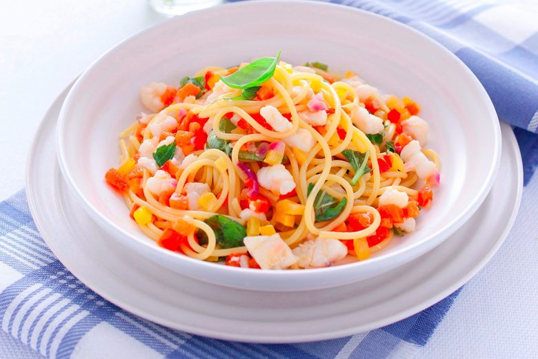 Pasta con ragù di pesce light