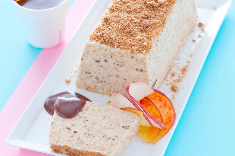 Semifreddo amaretti e pesche