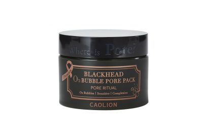 bubble-mask-cosa-sono-e-a-cosa-servono-le-maschere-che-frizzano-sul-viso-thumbnail_Caolion_Premium Blackhead O2 Bubble Pore Pack