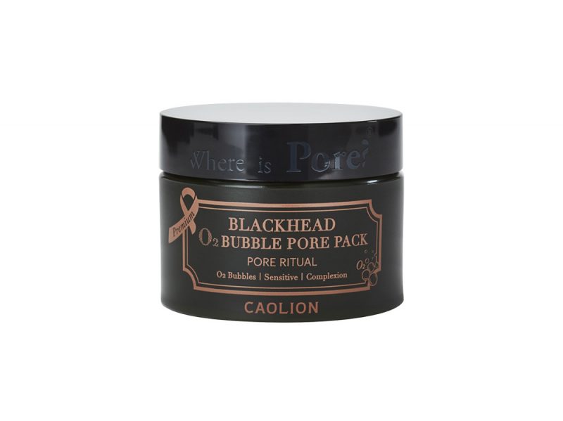 bubble-mask-cosa-sono-e-a-cosa-servono-le-maschere-che-frizzano-sul-viso-thumbnail_Caolion_Premium Blackhead O2 Bubble Pore Pack