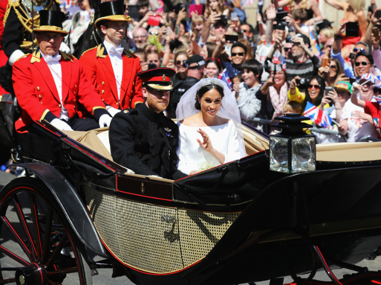 carrozza harry meghan